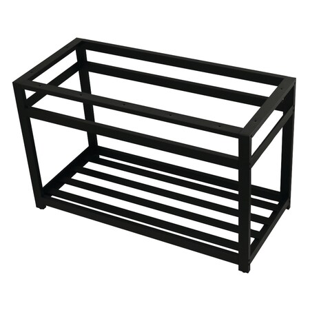 Fauceture VSP4922A0 Kingston Commercial 49" x 22" Console Sink Base, Matte Black VSP4922A0